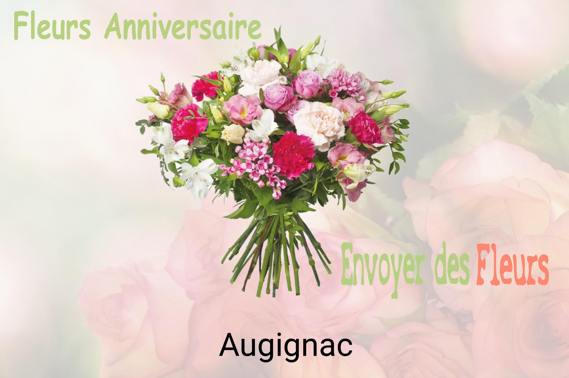 Bouquet de fleurs d’anniversaire livré à Augignac